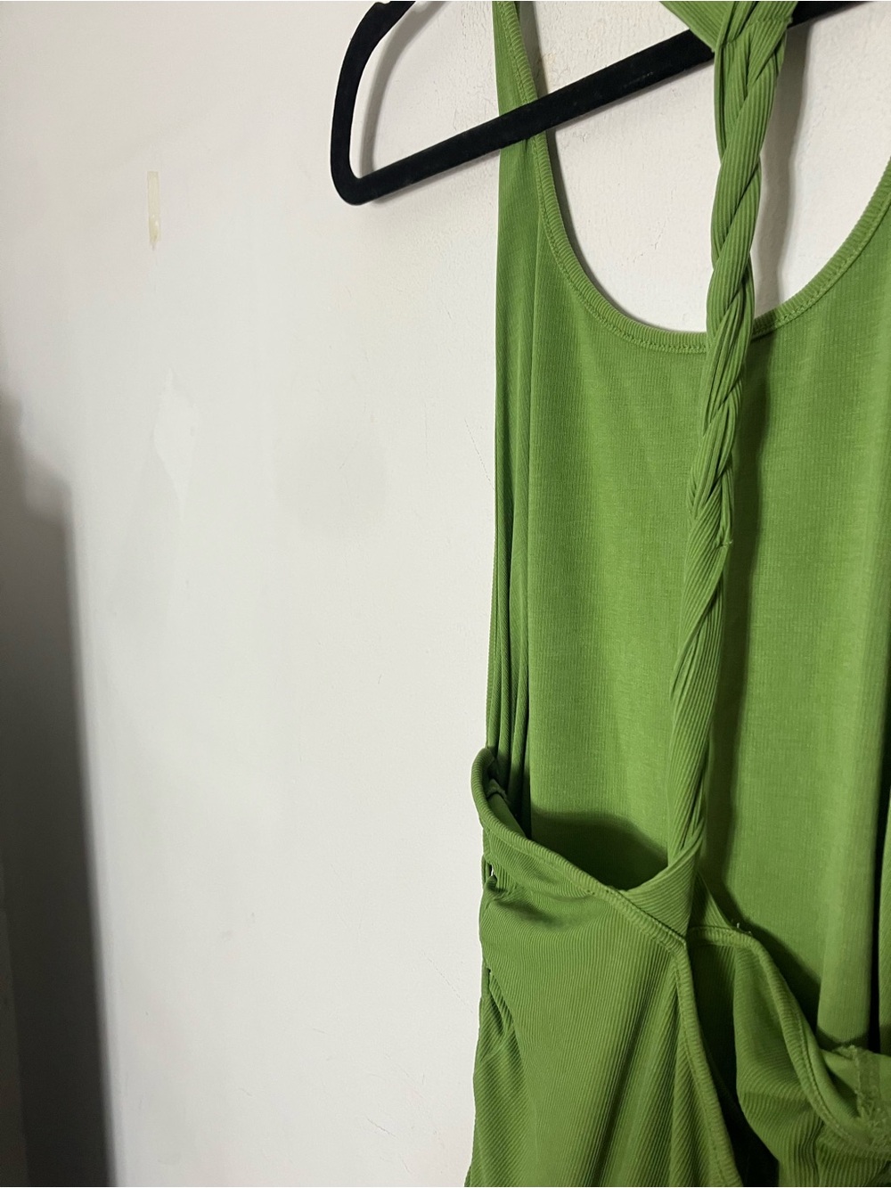 Free People Samilla Midi Dress in Fresh Chives Large - Picture 7 of 8
